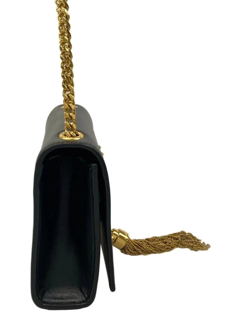 SAINT LAURENT PARIS Kate Small 354120 Black Leather Shoulder Bag - Picture 4 of 15